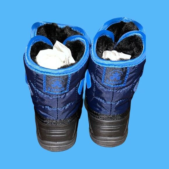 NIB Baby Kamik Toddler Infant Blue Snowbug 5 Winter Boots Size 5 - Picture 6 of 9